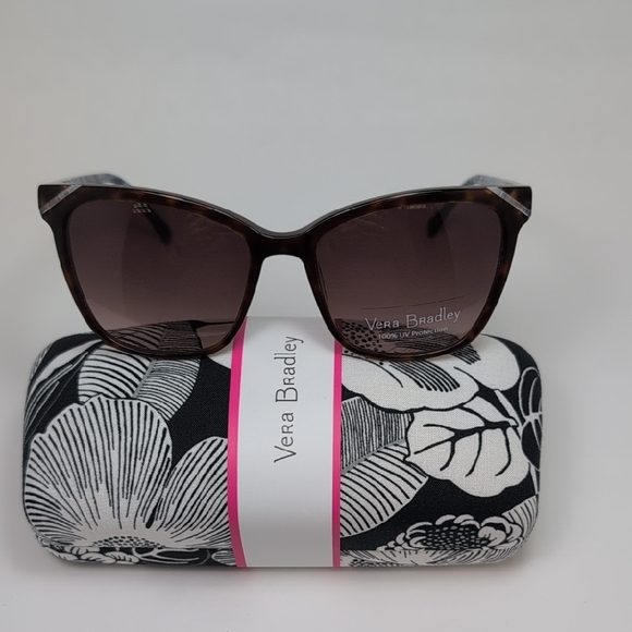 Vera Bradley Accessories - Vera Bradley Brown Tortoiseshell Cat-Eye Sunglasses